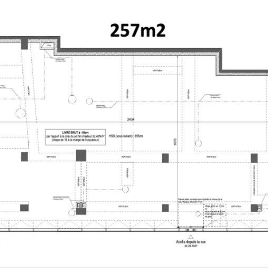  Annonces GENNEVILLIERS : Local / Bureau | PARIS (75015) | 257 m2 | 1 644 544 € 