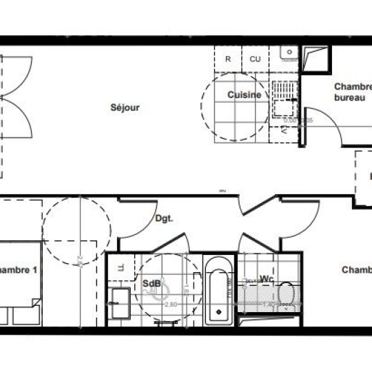  Annonces GENNEVILLIERS : Appartement | MONTREUIL (93100) | 65 m2 | 331 000 € 