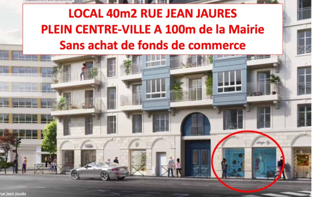 Annonces GENNEVILLIERS : Local / Bureau | PUTEAUX (92800) | 40 m2 | 2 717 € 