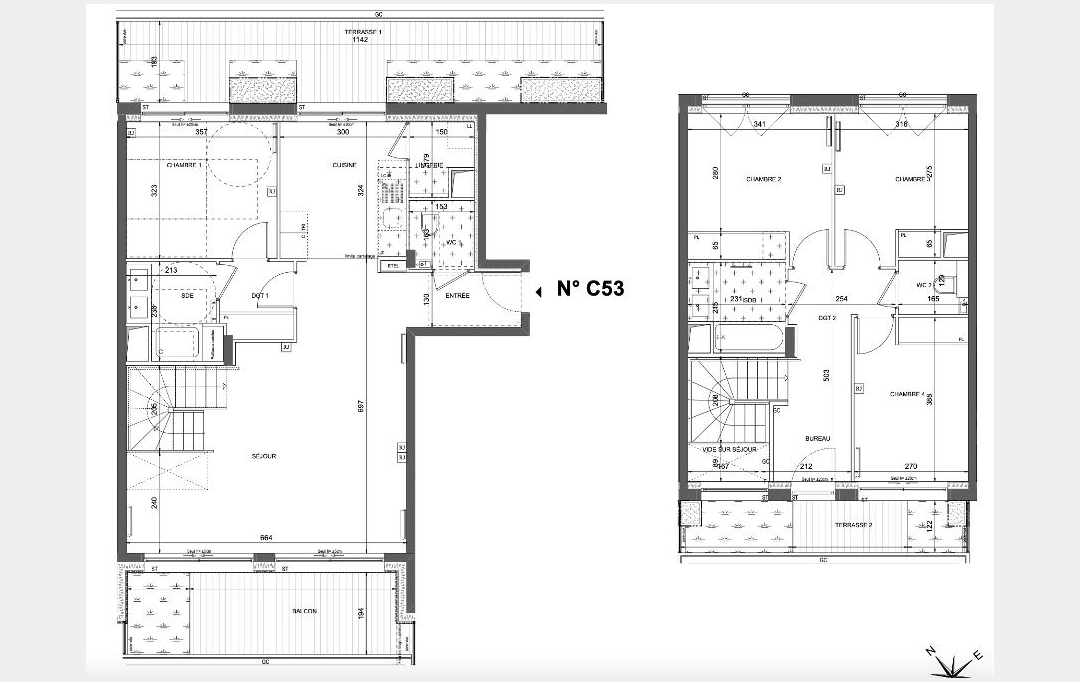 Annonces GENNEVILLIERS : Appartement | PARIS (75015) | 119 m2 | 1 628 999 € 