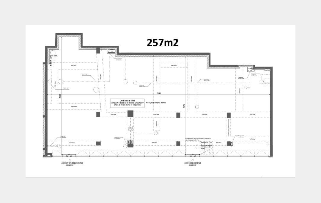 Annonces GENNEVILLIERS : Local / Bureau | PARIS (75015) | 257 m2 | 1 644 544 € 